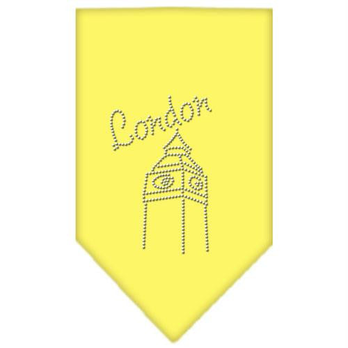 London Rhinestone Bandana Yellow Small