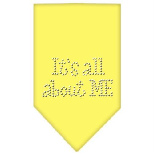 Its All About Me Rhinestone Bandana Yellow Small