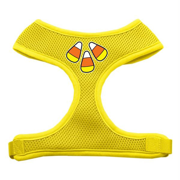 Candy Corn Design Soft Mesh Harnesses Yellow Medium