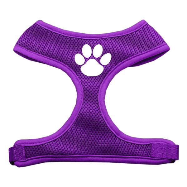 Paw Design Soft Mesh Harnesses Purple Large