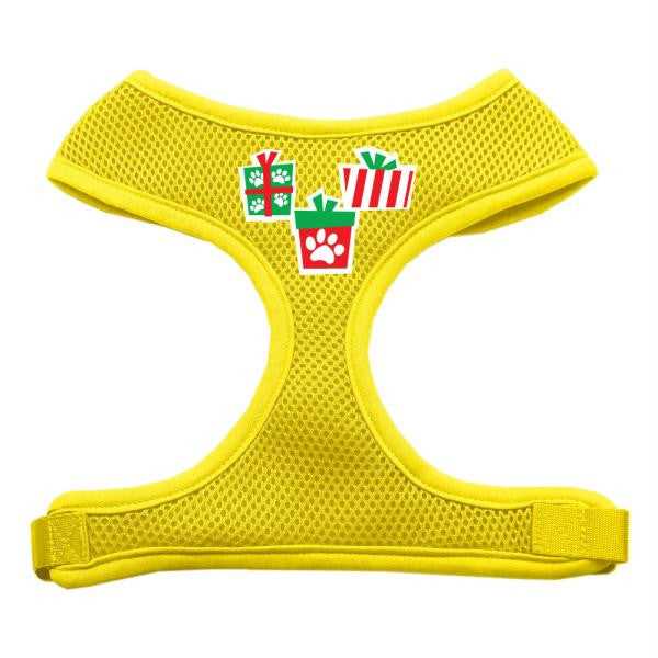 Presents Screen Print Soft Mesh Harness  Yellow Extra Large