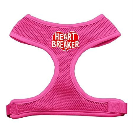 Heart Breaker Soft Mesh Harnesses Pink Extra Large