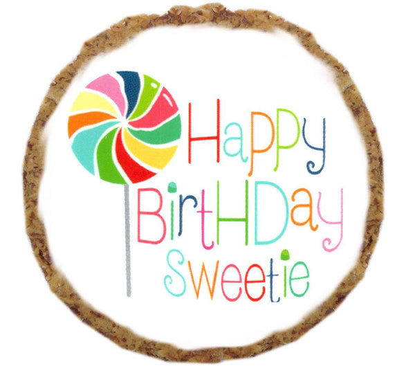 Happy Birthday Sweetie Dog Treats - 6 Pack