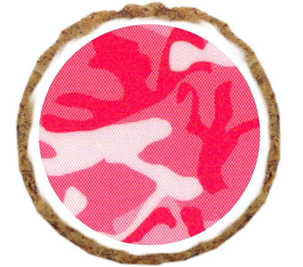 Pink Camo Dog Treats - 6 Pack