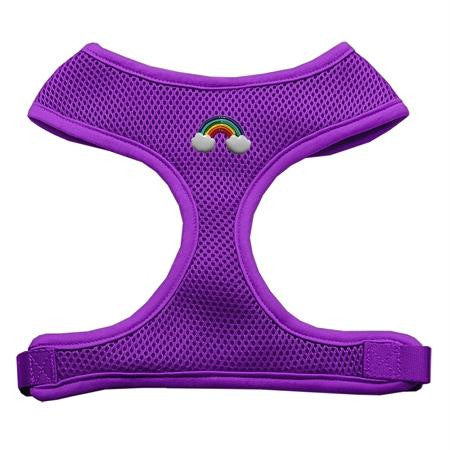 Rainbow Chipper Purple Harness Large