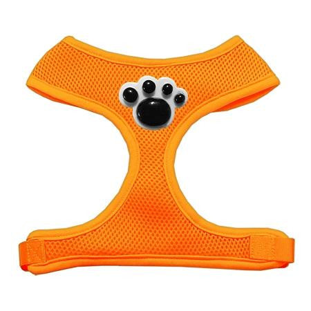 Black Paws Chipper Orange Harness Large