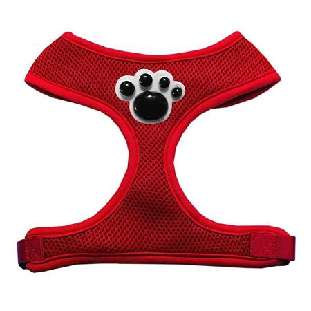 Black Paws Chipper Red Harness Medium