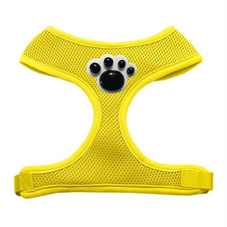 Black Paws Chipper Yellow Harness Medium