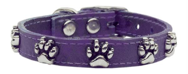 Faux Ostrich Paw Leather Purple 12