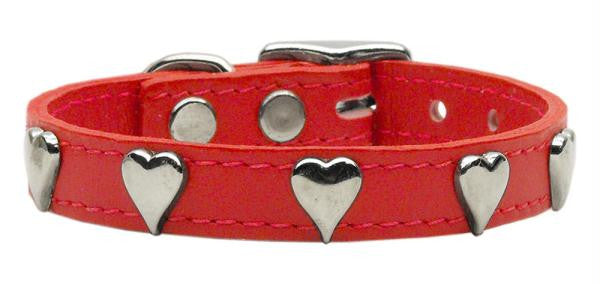 Heart Leather Red 18