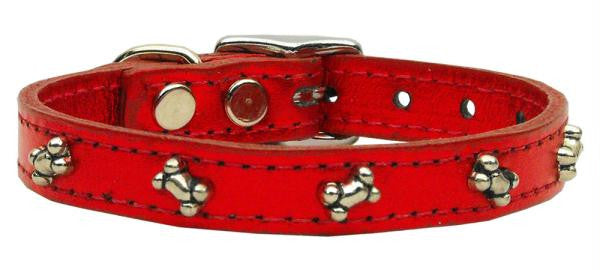 Metallic Bone Leather  RedMTL 24