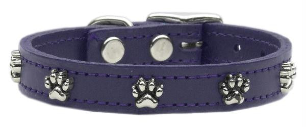 Paw Leather  Purple 14