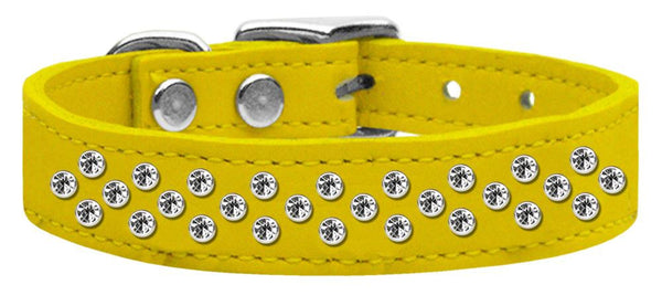 Sprinkles Clear Crystal Leather Yellow 18